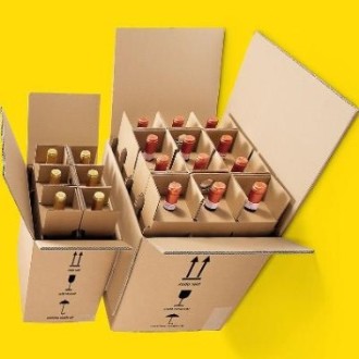 scatole per bottiglie